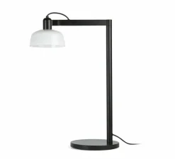 Lampe à poser, Tatawin, blanc, Ø25cm, H57,5cm - Faro