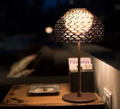 Lampe à poser, Tatou, ocre gris, Ø28cm, H50cm - Flos