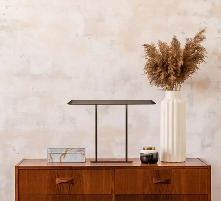 Lampe à poser, Tempio, bronze, LED, dim, 3000K, 524 lm, L46,5cm, H36,5cm - Artemide