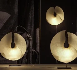 Lampe à poser, The MaMo Nouchies, Yoruba Rose, blanc, Ø50cm, H60cm - Ingo Maurer