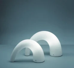 Lampe à poser, Thor, blanc, H20cm - Fontana Arte