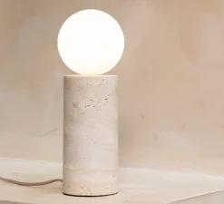 Lampe à poser, Tivoli, blanc, Ø12cm, H33cm - It's about Romi