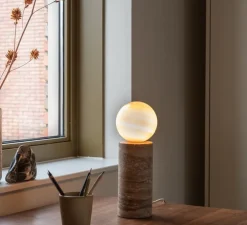 Lampe à poser, Tivoli, sable, Ø12cm, H33cm - It's about Romi