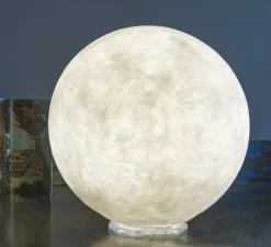 Lampe à poser, T-moon 2, blanc, ø35cm, In-es.artdesign