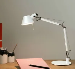 Lampe à poser, Tolomeo Table, blanc, H129cm, L122cm - Artemide