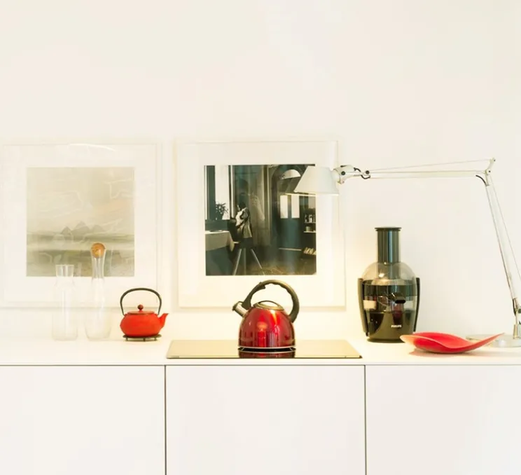 Lampe à poser, Tolomeo Table, blanc, H129cm, L122cm - Artemide