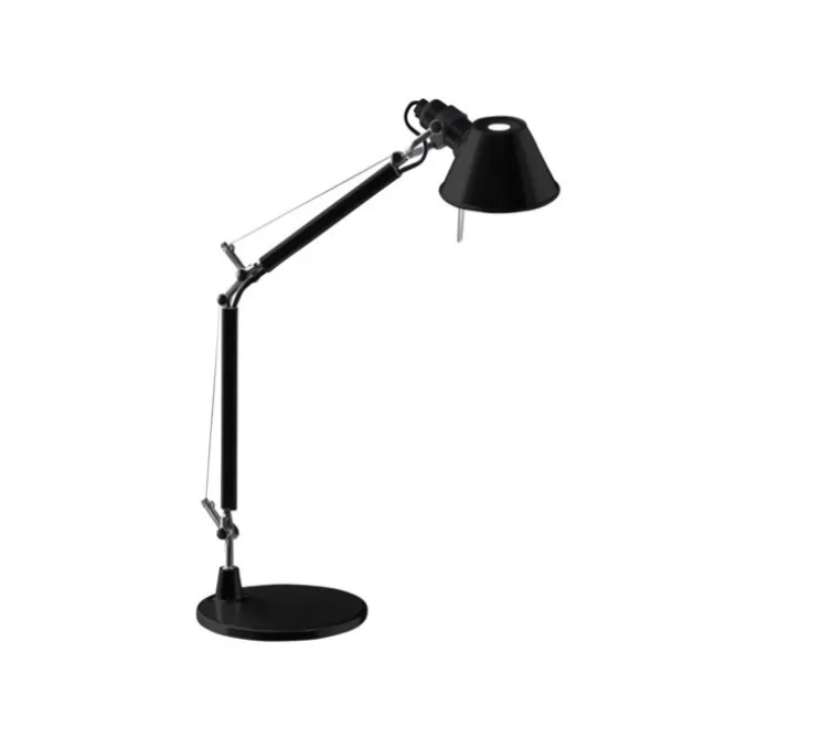 Lampe à poser, Tolomeo Table Micro, noir, H73cm, L69cm - Artemide