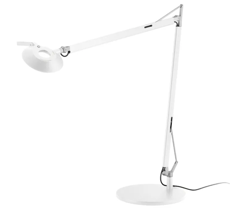 Lampe à poser, Torino, blanc, LED, dim, 2700K, 947 lm, L79,4cm, H88,9cm - Stilnovo