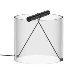 Lampe à poser, To-Tie 1 , noir mat, LED, dim, 2700K, 350 lm, Ø21cm, H19cm - Flos