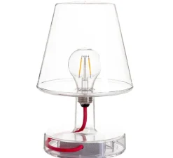 Lampe à poser, Transloetje, transparent, LED, 2700K, 300lm, Ø16,5cm, H25,5cm - Fatboy