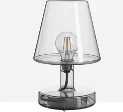 Lampe à poser, Transloetje, gris, LED, Ø16,5cm, H25,5cm - Fatboy