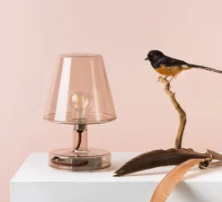 Lampe à poser, Transloetje, marron, LED, Ø16,5cm, H25,5cm - Fatboy