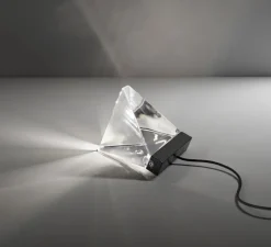 Lampe à poser, Tripla F41, anthracite, LED, L9,8cm, H7,5cm - Fabbian