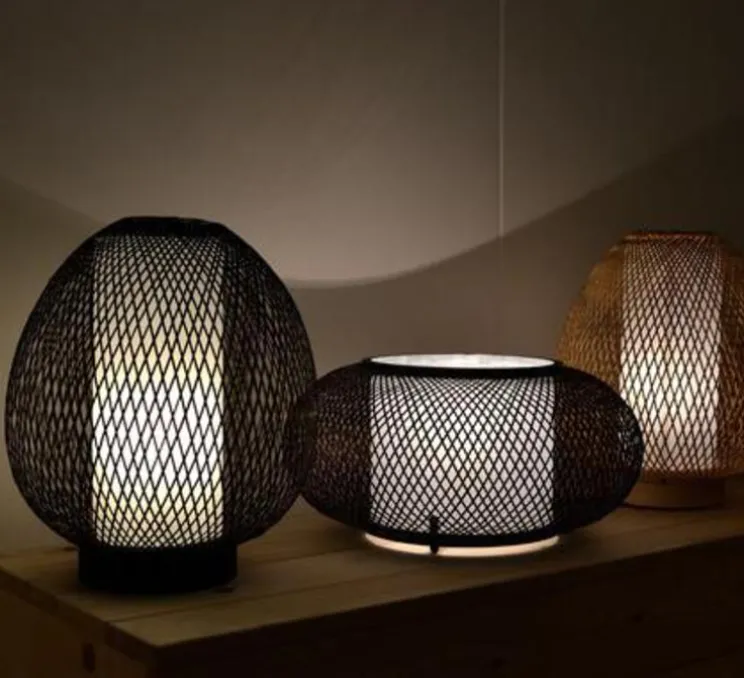 Lampe à poser, Twiggy AW Table, marron, Ø30cm, H35cm - Ay Illuminate