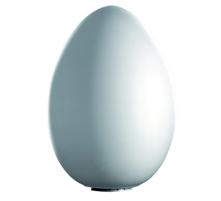 Lampe à poser, Uovo Media, blanc, Ø27cm, H44cm - Fontana Arte