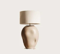 Lampe à poser, Ural, beige, L34,5cm, H45cm - Aromas del Campo