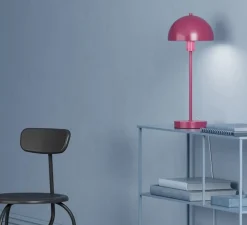 Lampe à poser, Vienda, Violet dragon, Ø19,5cm, H47,5cm - Herstal