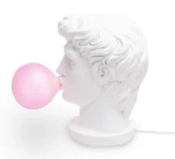 Lampe à poser, Wonder, blanc et rose, L21cm, H40,5cm - Seletti
