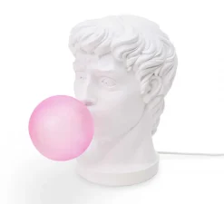 Lampe à poser, Wonder, blanc et rose, L21cm, H40,5cm - Seletti