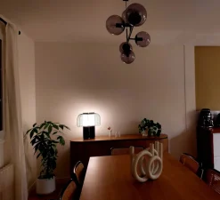 Lampe à poser, Yasuke, noir et vert, LED, dim, 2700-3400K, 1300 lm, L39,5cm, H44,3cm - DCW éditions Paris