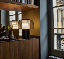 Lampe à poser, Yasuke, noir, LED, 2700/3400K, 1300lm, L39,5cm, H44,3cm - DCW éditions Paris