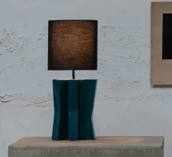 Lampe à poser, Yucca N°1, bleu ciel, Ø25cm, H61cm - Serax