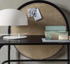 Lampe à poser, Zanuso, blanc, Ø42cm - Oluce