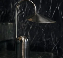 Lampe, Baladeuse, Arum, Acier, IP44, LED, dim, 2700K, 240 lm, Ø7cm, H30cm-Ferm Living