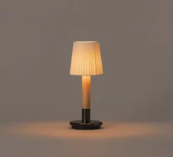 Lampe, Baladeuse, Basica Minima Bateria, ruban, LED, dim, 2200K, 31 lm, Ø12,5cm, H33cm - Santa & Cole