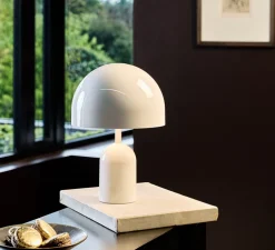 Lampe, Baladeuse, Bell, Blanc, IP44, LED, dim, 3000K, 160 lm, L7,6cm, H28cm - Tom Dixon