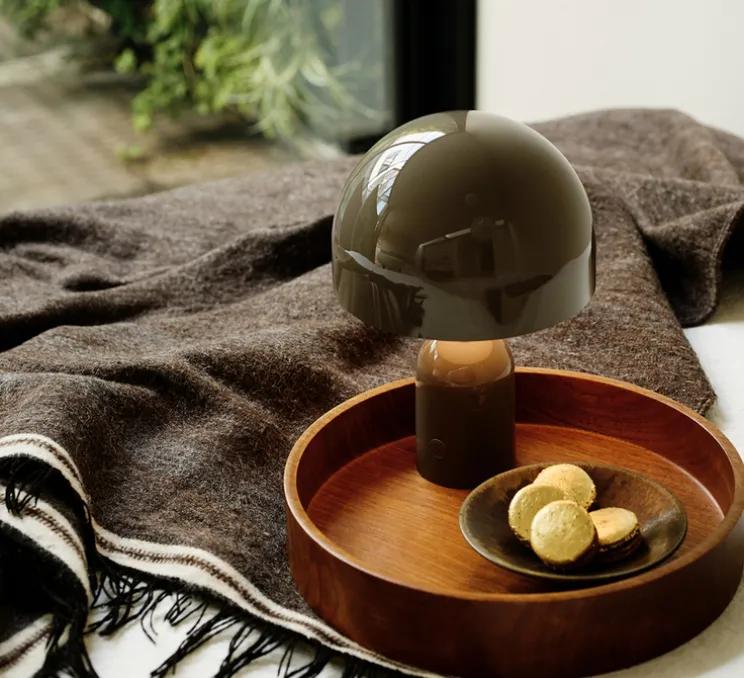 Lampe, Baladeuse, Bell, Taupe, IP44, LED, dim, 3000K, 160 lm, L7,6cm, H28cm - Tom Dixon