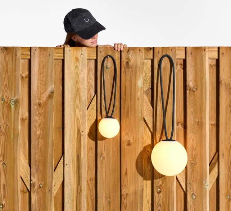 Lampe, Baladeuse, Bolleke Mini La Surprise, noir, IP55, LED, dim, 2700K, 30 lm, Ø12cm, H12cm - Fatboy