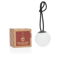 Lampe, Baladeuse, Bolleke Mini La Surprise, noir, IP55, LED, dim, 2700K, 30 lm, Ø12cm, H12cm - Fatboy