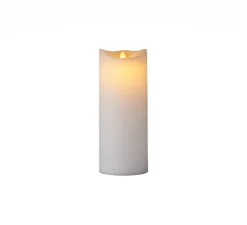 Lampe, Baladeuse, Bougie Sara exclusive, blanc, Ø10cm, H25cm - Sirius