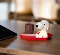 Lampe, Baladeuse, Bundle Snoopy, blanc, LED, 2700K, 5lm, Ø10cm, H16,5cm - Mr Maria