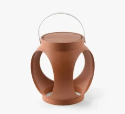 Lampe, Baladeuse, Candela, terracotta, IP66, LED, dim, 3000K, 172 lm, L23,2cm, H32,4cm - Faro