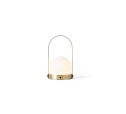 Lampe, baladeuse, Carrie, laiton brossé, LED, dim, 2700K, 380 lm, Ø13,5cm, H24,5cm - Audo Copenhagen