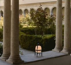 Lampe, Baladeuse, Cestita Alubat, noir, IP65, LED, dim, 2700K, 313 lm, Ø22cm, H36cm - Santa & Cole