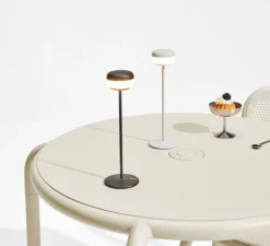 Lampe, Baladeuse, Cheerio, désert, IP55, LED, dim, 2200K, 14 lm, Ø8cm, H26cm - Fatboy