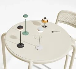 Lampe, Baladeuse, Cheerio, désert, IP55, LED, dim, 2200K, 14 lm, Ø8cm, H26cm - Fatboy