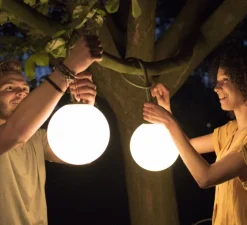 Lampe, Baladeuse, d'extérieur, Bolleke, marron, taupe, LED, Ø20cm, Hcm - Fatboy