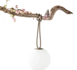 Lampe, Baladeuse, d'extérieur, Bolleke, marron, taupe, LED, Ø20cm, Hcm - Fatboy