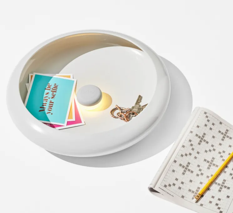 Lampe, Baladeuse, d'extérieur, Oloha Blanc Desert Large, blanc, IP55, LED, 2200K, 200 lm, L37,5cm, H8,2cm - Fatboy