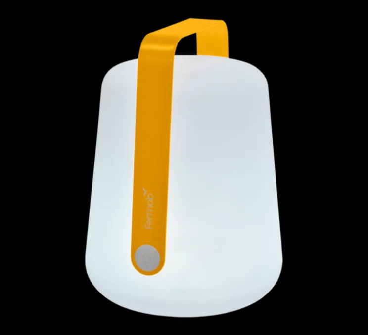Lampe, Baladeuse, d'extérieur, BALAD, miel, LED, H38cm, Ø28cm, IP44 - FERMOB