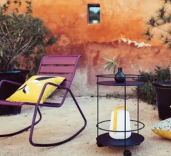 Lampe, Baladeuse, d'extérieur, BALAD, Miel, LED, H25cm, Ø19cm, IP44 - FERMOB