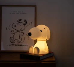 Lampe, Baladeuse, First Light Snoopy, blanc, LED, Ø16cm, H23cm - Mr Maria