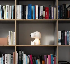 Lampe, Baladeuse, First Light Snoopy, blanc, LED, Ø16cm, H23cm - Mr Maria