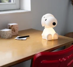 Lampe, Baladeuse, First Light Snoopy, blanc, LED, Ø16cm, H23cm - Mr Maria