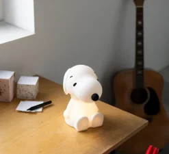 Lampe, Baladeuse, First Light Snoopy, blanc, LED, Ø16cm, H23cm - Mr Maria
