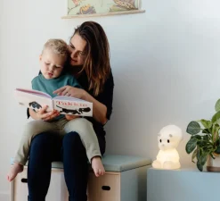 Lampe, Baladeuse, First Light Giants Dino, Mira Triceratops, blanc, LED, dim, 2 700K, 100lm, L24cm, H14cm - Mr Maria